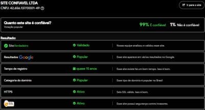 Site verificado e verdadeiro:ok100app.com.br